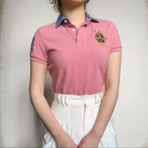 Salmon Pink Ralph Lauren Sport Polo 🐎